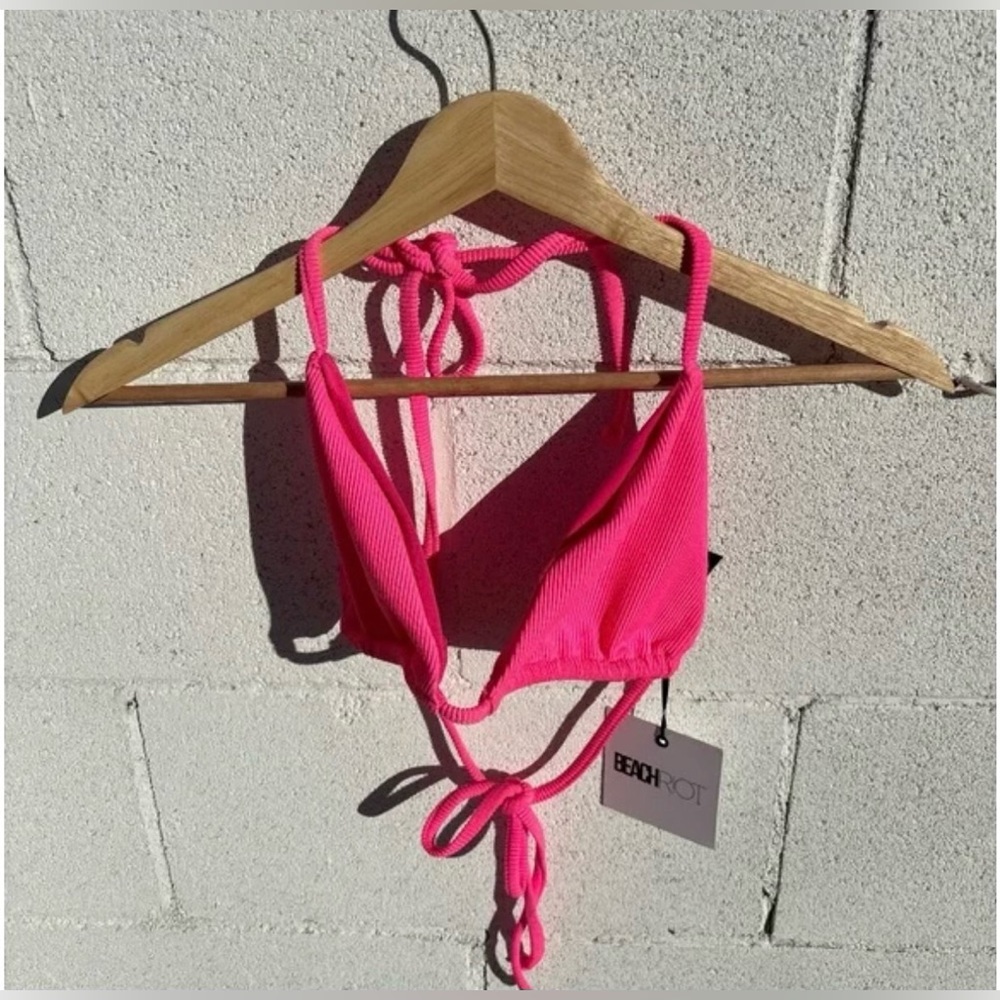 *NEW* Pink Beach Riot two piece size:Large - Picture 2 of 4